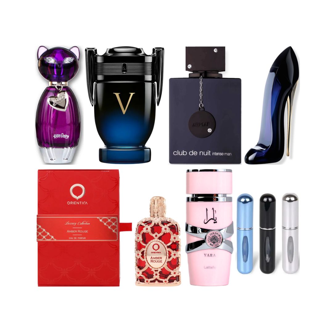 6 PERFUMES ADVANCE + 3PERFUMEROS 25JUL